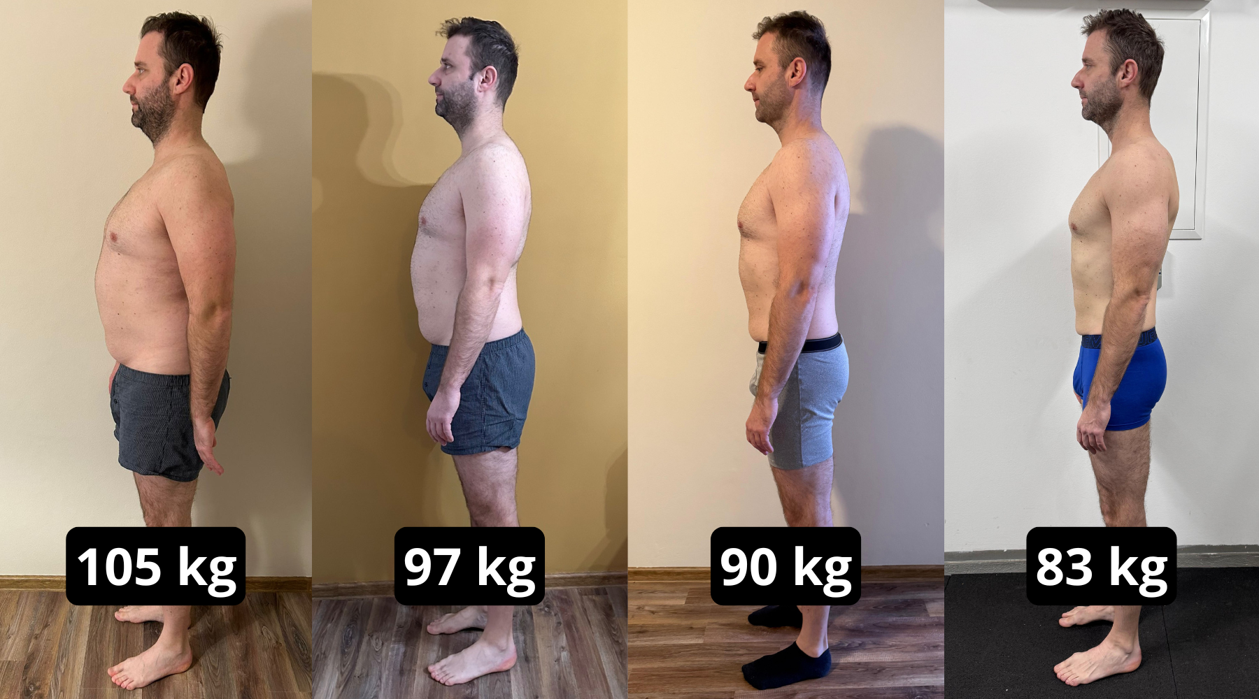 FAMÓZNÍ PROMĚNA (-22 kg) za 12 měsíců