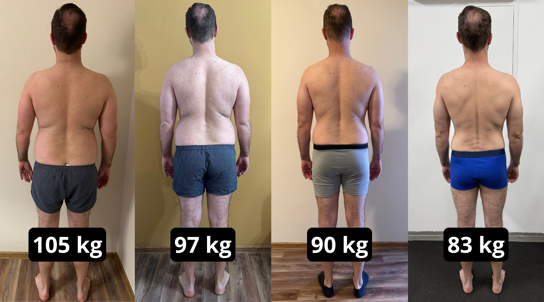 FAMÓZNÍ PROMĚNA (-22 kg) za 12 měsíců